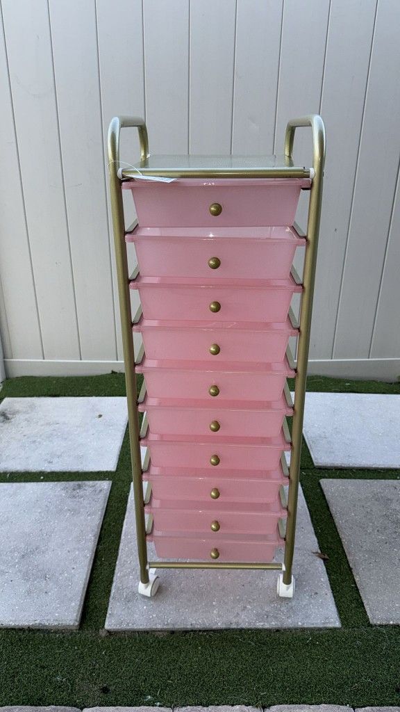 Rolling storage carts