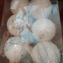 One Box Of 12 Christmas Ornaments