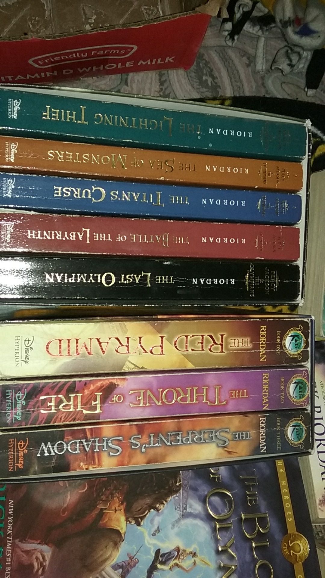 Percy Jackson books