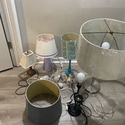 Lamps With Bulbs All For $15