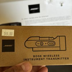 Bose s1 pro+ instrument wireless transmitter