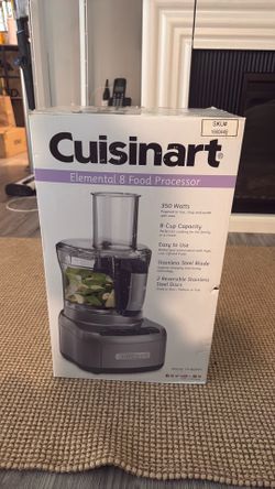 NEW Cuisinart Elemental 8-Cup Food Processor – Never Opened