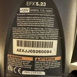 Precor Elliptical EFX 5.23