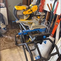 Dewalt Portable Miter Saw Stand including Dewalt Miter Saw