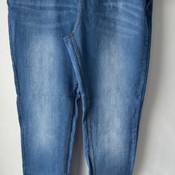 Skinny Blue Jeans, 1XL