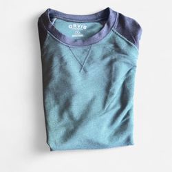 Orvis Green & Gray Crewneck Sweatshirt