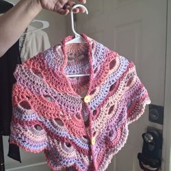 Hand-made Crochet Shawl
