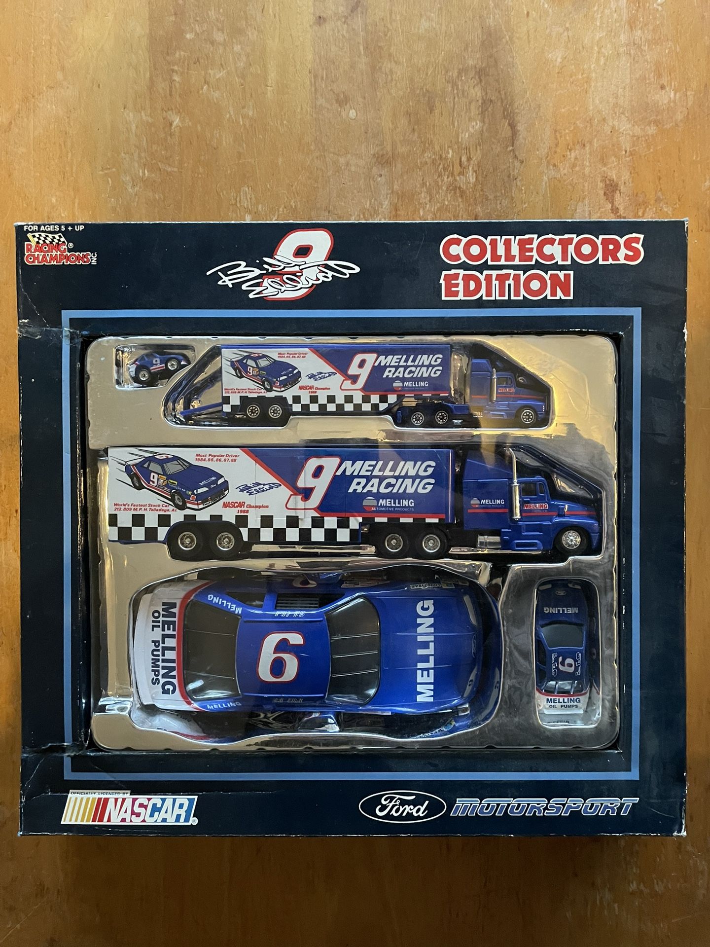 Vintage Racing Champions Nascar Collector Edition Set