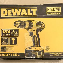 Dewalt DCD775KL 1/2 Inch 18-Volt Hammer Drill