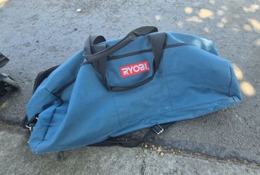 Ryobi Portable Wide-Mouth Collapsible Tool Bag Carry Case