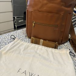 Fawn The Original Leather Diaper Bag