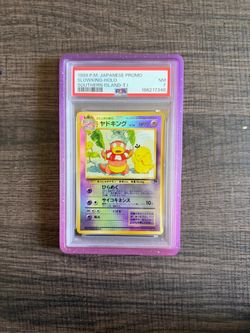 1999 Pokemon Japanese Promo Slowking Holo Southern Island PSA 7 NM