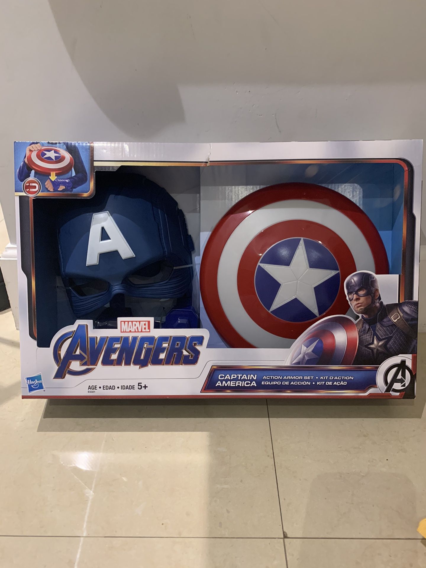 Marvel Avengers Captain America Roleplay Set