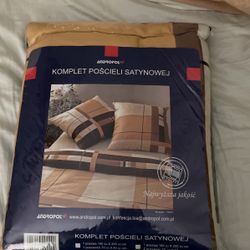 Polish Bed Cover And Pillow Case New Unopened