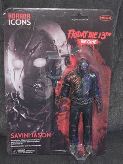 NECA Savini Jason Friday the 13th Action Figure New on Card