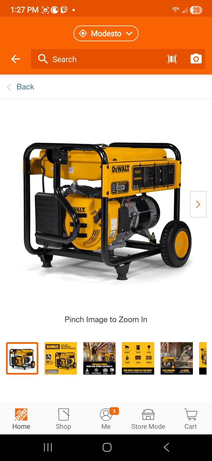 Dewalt 6500 generator