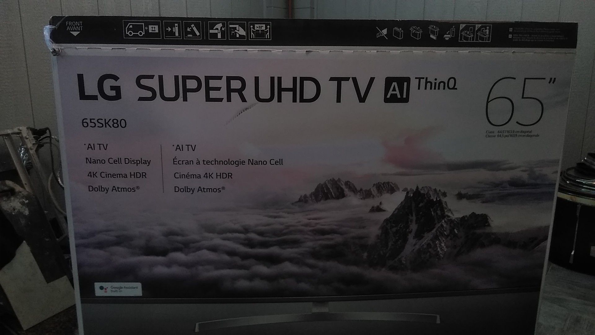 LG super UHD 4k 65" model 65SK80
