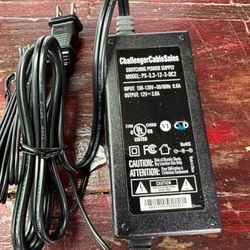 Challenger Cable Sales - SPECTRUM AC ADAPTER STB 100 & 200 PS-3.3-12-3 DC2