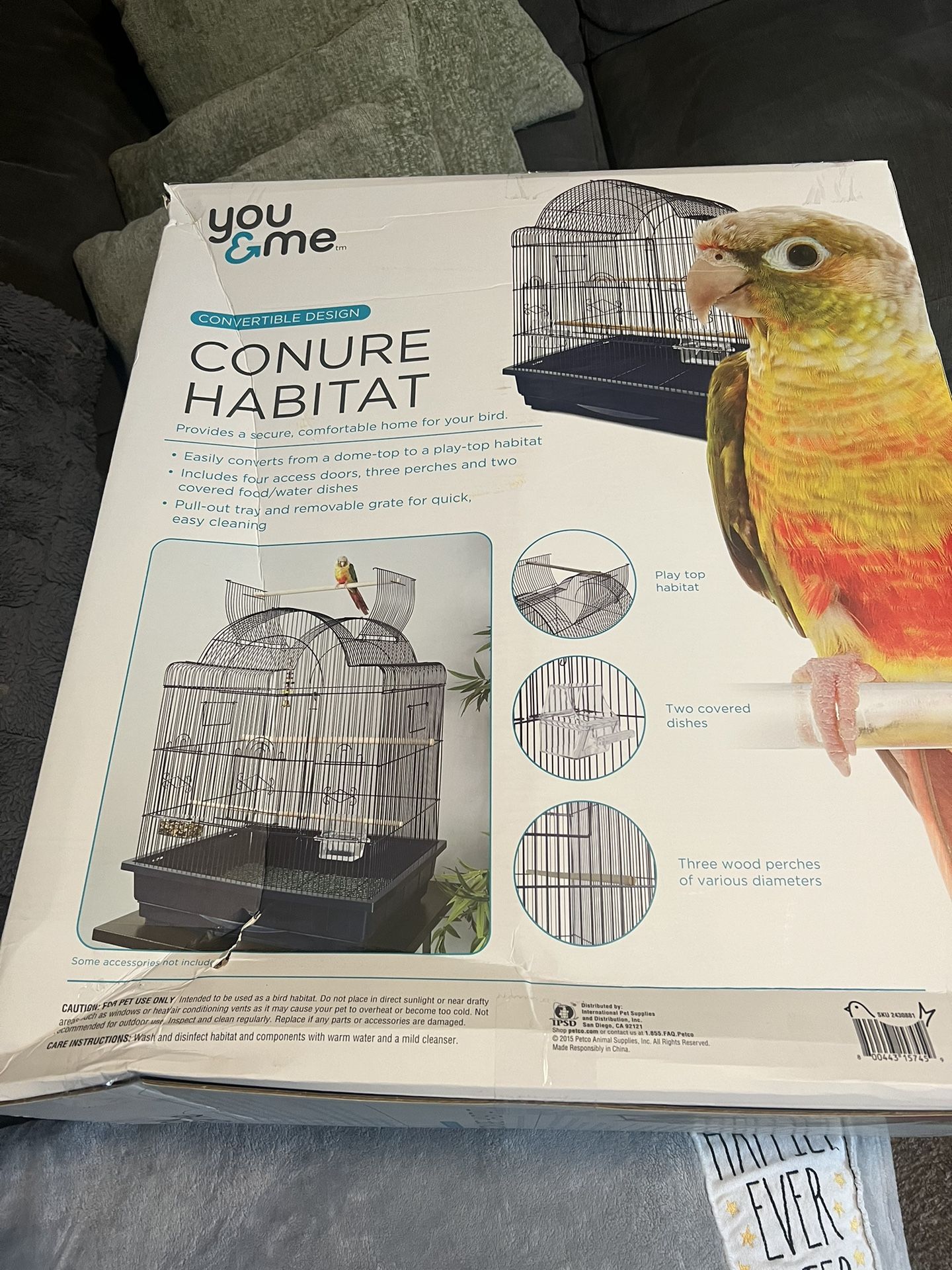 You & Me Conure Habitat ( Cage )