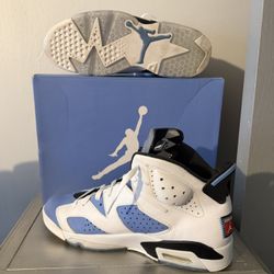 Jordan 6 University Blue (Size 10.5)