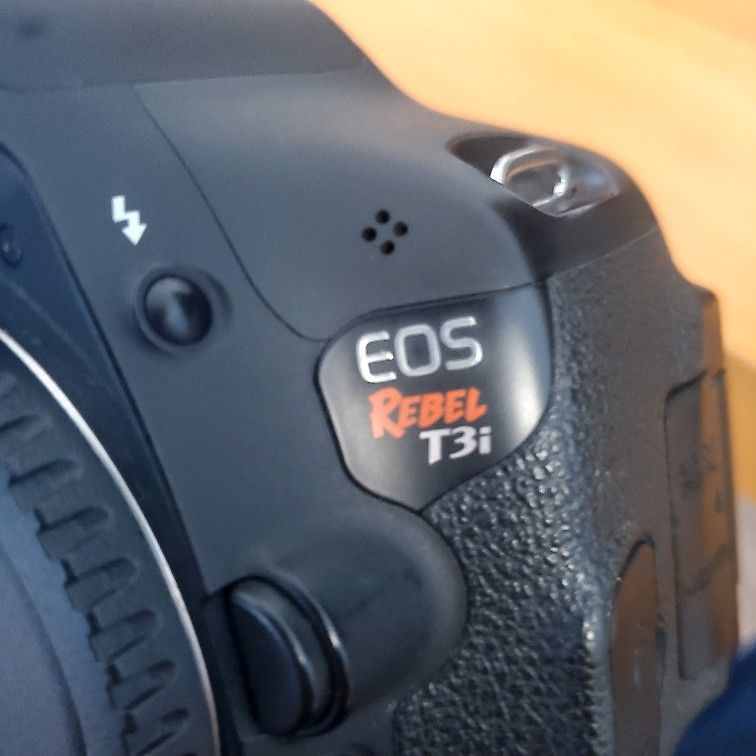 Canon T3I with 2 lenses... And bag....