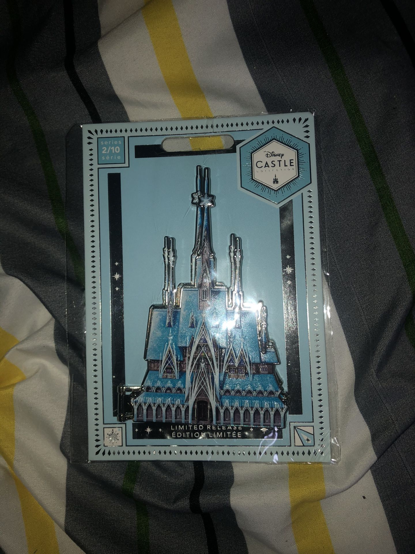 Frozen Castle Pin Disney Castle Collection Limited Release