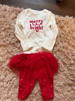 Carters Christmas outfit