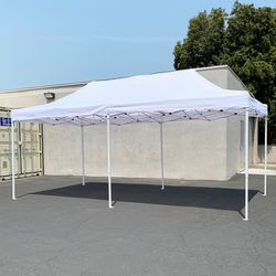 $200 (Brand New) Heavy duty 10x20 ft ez pop up canopy outdoor party tent instant shades w/ carry bag