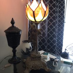 Vintage Tiffany style, Angel lamp