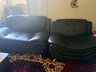 sofa 3 pice black color