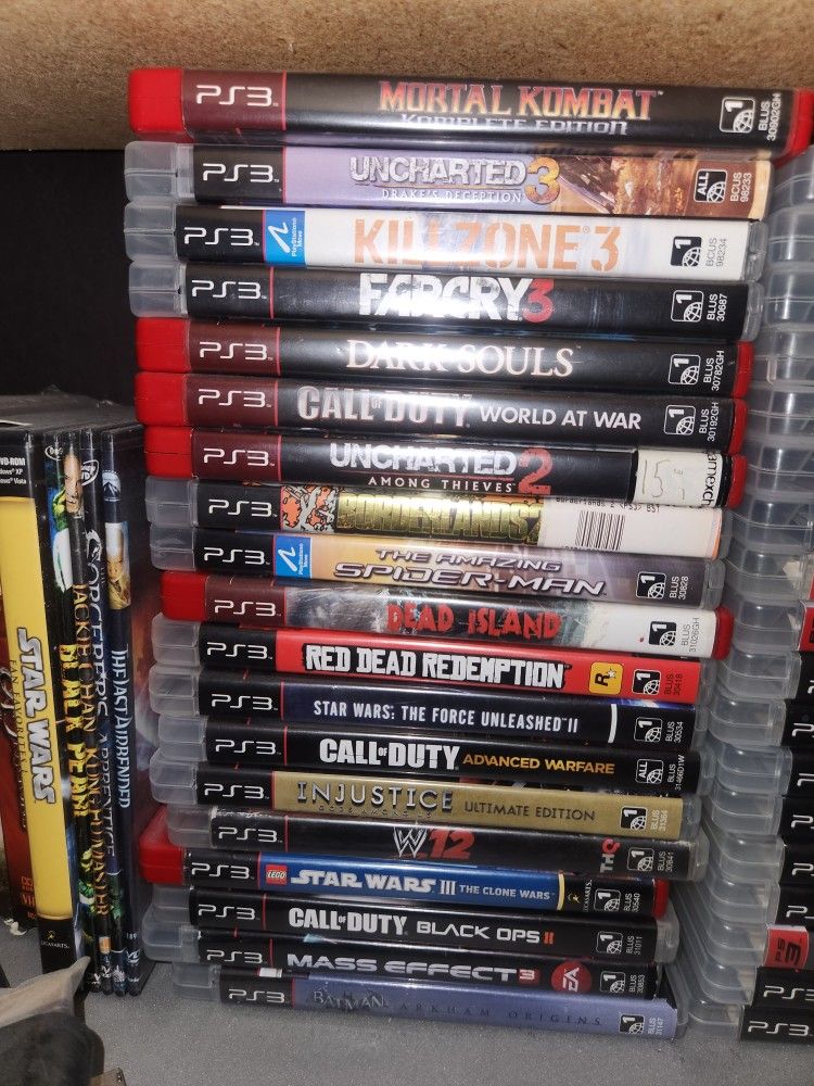 37 PS3 Games, Pre Owned BUNDLE