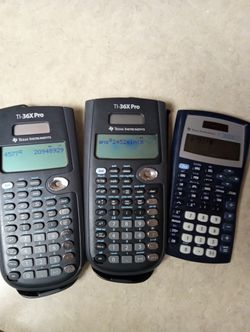 All 3 Scientific Calculators