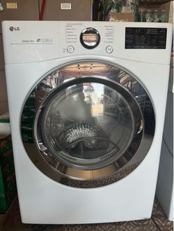 LG DLGX3701W  Dryer