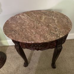 Marble top Coffee /side table and vase stand