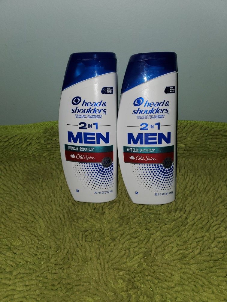 2 Head&shoulder 20.7oz Pure Sport Old Spice Men