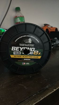 Beyond Braid 8X Braided Fishing Line Green