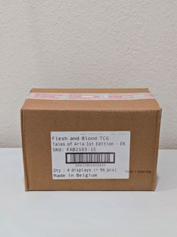 Flesh and Blood TCG Tales of Aria 1st Edition Booster Case
