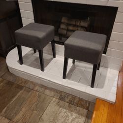 2 Ikea Pouffe Stools