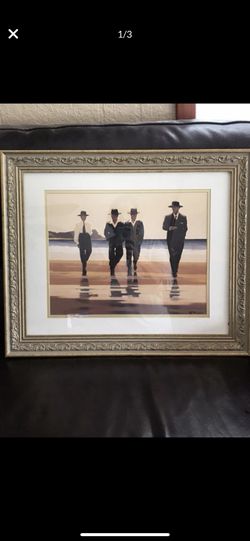 . “The Billy Boys” 24”x 20” Ornate Gold Frame Art Print by Jack Vellrisno
