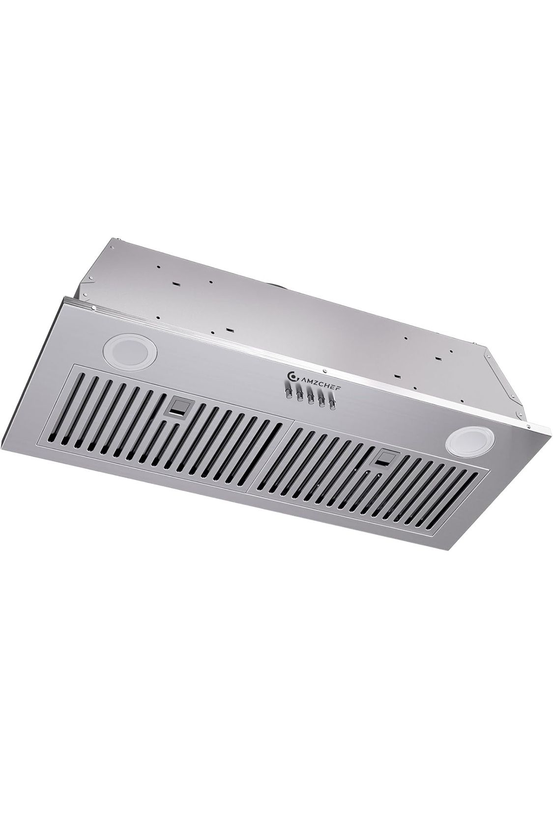 Range Hood Insert 30 inch,Built-in Kitchen Hood with 900 CFM,3-Speed Stainless Steel Kitchen Vent Hood,Ducted/Ductless Convertible Stove Hood with Pus