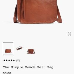 Madewell Leather Belt Bag