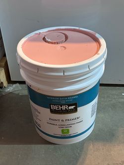 5 Gallon Paint Dusty Peach / Durazno Apagado Behr Premium Plus Interior Satin