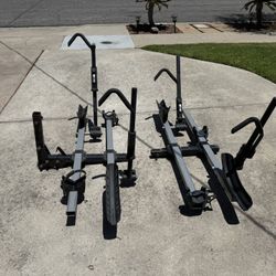 Thule T2 Bike Rack With 2 Bike Add On 4 Bike Platform Rack