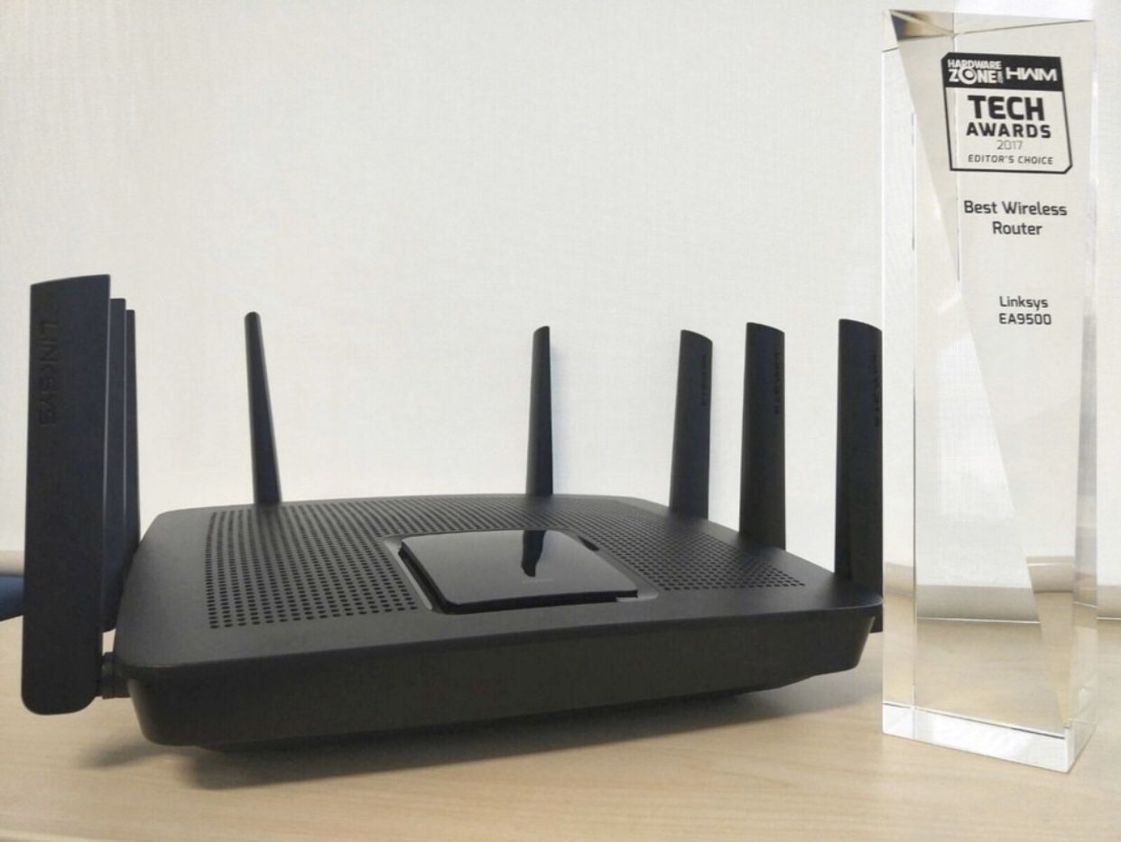 Linksys EA9500 Max-Stream AC5400 MU-MIMO Gigabit WiFi Router