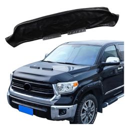 5306: New Car Engine Bonnet Hood Bra Compatible with Toyota Tundra Sequoia 2007-2021 Front Hood Engine Protective Cover Sand Stone Fender Cover