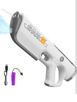 Electric Water Gun for Kids & Adults, Automatic Water Reload,Lightweight Design Shooting Over 250 Blasts Water Blaster Squirt Guns Up to 32 FT Long Ra