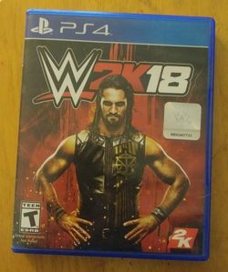 WWE 2K18 for PS4
