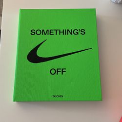Something’s Off Virgil Abloh  By Taschen Book 