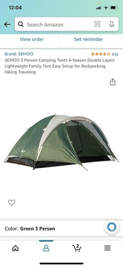 3 Person Tent 