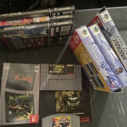 Nintendo retro Game Lot